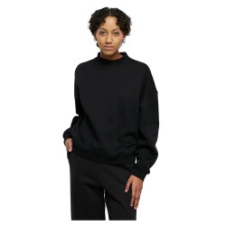 блуза,дамски,блузи,urban,classics,oversized,organic,sweatshirt,black