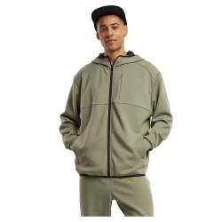 суичър,мъжки,пуловери,urban,classics,scuba,zip,pocket,hoodie,green