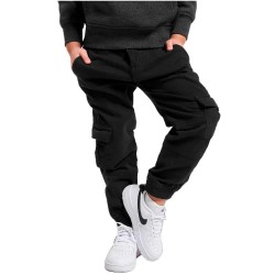анцуг,детски,панталони,urban,classics,washed,cargo,twill,joggers,black