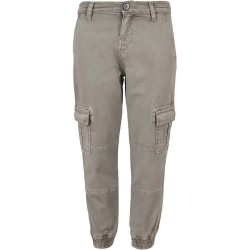 анцуг,детски,панталони,urban,classics,washed,cargo,twill,joggers,grey