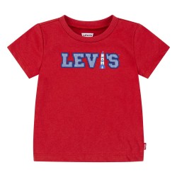 тениска,детски,тениски,levi´s,®,logo,chambray,applique,short,sleeve,t,shirt,red,(pompeian,red)