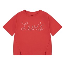 тениска,детски,тениски,levi´s,®,meet,and,greet,short,sleeve,t,shirt,red,(hibiscus)