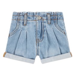 Къси панталони Levi´s ® Pleat Paper shorts - Blue (Fully Baked) къси,панталони,детски,панталони,levi´s,®,pleat,paper,shorts,blue,(fully,baked)