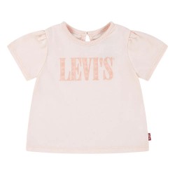 тениска,детски,тениски,levi´s,®,smocked,short,sleeve,t,shirt,pink,(english,rose)