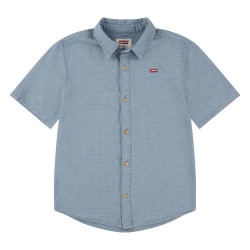 футболна,фланелка,детски,ризи,levi´s,®,woven,short,sleeve,shirt,blue,(sail,away)