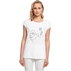 тениска,мъжки,тениски,дамски,тениски,miss,tee,one,line,short,sleeve,t,shirt,white,(white)