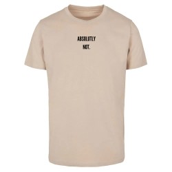 тениска,мъжки,тениски,mister,tee,absolutely,not,short,sleeve,t,shirt,beige,(sand)