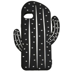 Mister tee Cactus iPhone 7/8/SE phone case - Black (Black / White) други,аксесоари,mister,tee,cactus,iphone,7,8,se,phone,case,black,(black,white)