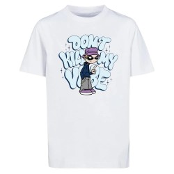 тениска,детски,тениски,mister,tee,don´t,kill,my,vibe,short,sleeve,t,shirt,white,(white)