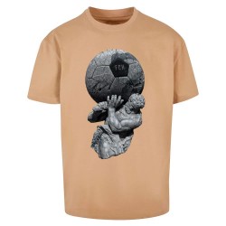 футболна,фланелка,мъжки,тениски,mister,tee,football´s,coming,home,play,god,short,sleeve,t,shirt,beige,(union,beige)