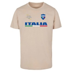тениска,мъжки,тениски,mister,tee,italia,trikot,short,sleeve,t,shirt,beige,(sand)