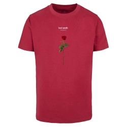 тениска,мъжки,тениски,mister,tee,lost,rose,short,sleeve,t,shirt,red,(burgundy)