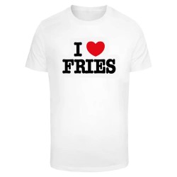 тениска,мъжки,тениски,mister,tee,love,fries,short,sleeve,t,shirt,white