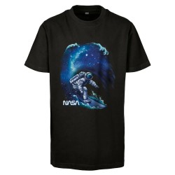 тениска,детски,тениски,mister,tee,nasa,surf,short,sleeve,t,shirt,black,(black)