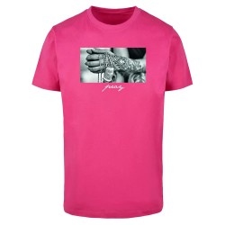 тениска,мъжки,тениски,дамски,тениски,mister,tee,pray,2.0,short,sleeve,t,shirt,pink,(hibiskus,pink)