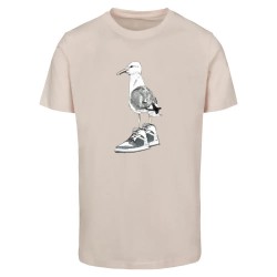 тениска,мъжки,тениски,дамски,тениски,mister,tee,seagull,sneakers,short,sleeve,t,shirt,beige,(pink,marshmallow)