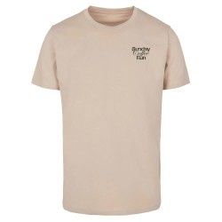 тениска,мъжки,тениски,mister,tee,sunday,coffee,run,short,sleeve,t,shirt,beige,(sand)