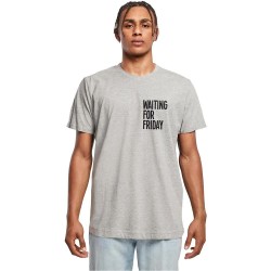тениска,мъжки,тениски,дамски,тениски,mister,tee,waiting,for,friday,short,sleeve,t,shirt,grey,(heather,grey)