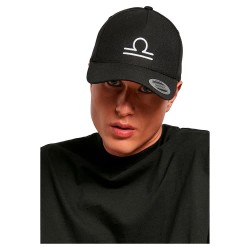 тениска,всички,шапки,mister,tee,zodiac,yp,classics,5,panel,premium,curved,visor,cap,snapback,cap,libra,(black)