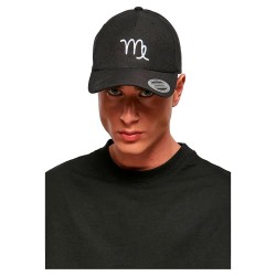 тениска,всички,шапки,mister,tee,zodiac,yp,classics,5,panel,premium,curved,visor,cap,snapback,cap,virgo,(black)