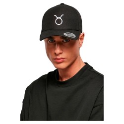 тениска,всички,шапки,mister,tee,zodiac,yp,classics,5,panel,premium,curved,visor,cap,snapback,cap,taurus,(black)