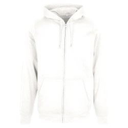 блуза,мъжки,пуловери,build,your,brand,basic,full,zip,sweatshirt,white
