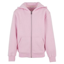 блуза,детски,блузи,build,your,brand,fluffy,full,zip,sweatshirt,soft,pink,(pink)