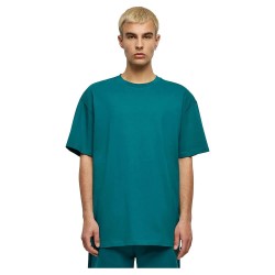 тениска,мъжки,тениски,build,your,brand,heavy,short,sleeve,t,shirt,retro,green,(green,blue)