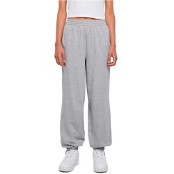 анцуг,дамски,панталони,build,your,brand,high,waist,ballon,sweat,pants,grey,(heather,grey)