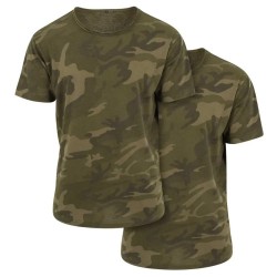 тениска,мъжки,тениски,build,your,brand,short,sleeve,t,shirt,2,units,olive,camo,(green)