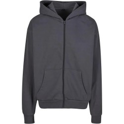 блуза,мъжки,пуловери,build,your,brand,ultra,heavy,full,zip,sweatshirt,grey,(dark,grey)