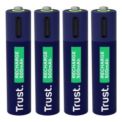 батерии,trust,25671,rechargeable,battery,4,units,blue,(silver)