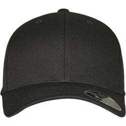 Шапка Flexfit Wooly Combed Adjustable cap - Black (Black / Black) шапка,всички,шапки,flexfit,wooly,combed,adjustable,cap,black,(black,black)