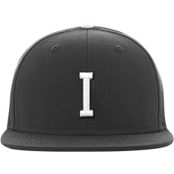 шапка,с,козирка,всички,шапки,masterdis,letter,i,snapback,cap,black,(black)