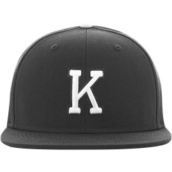 шапка,с,козирка,всички,шапки,masterdis,letter,k,snapback,cap,black,(black)