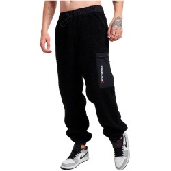 анцуг,мъжки,панталони,southpole,pm233,006,1,authentic02,bonded,sherpa,sweat,pants,black