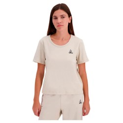 тениска,дамски,тениски,le,coq,sportif,contemporain,sp,n°1,short,sleeve,t,shirt,peyote,(beige)
