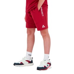къси,панталони,детски,панталони,le,coq,sportif,ess,regular,n°1,sweat,shorts,red,(rio,red)