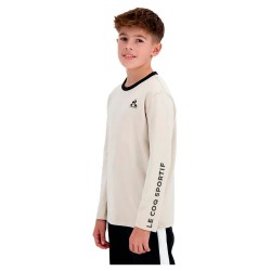 тениска,детски,тениски,le,coq,sportif,graphique,n°1,long,sleeve,t,shirt,beige,(peyote)