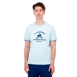 тениска,мъжки,тениски,le,coq,sportif,heritage,lf,n°2,short,sleeve,t,shirt,blue,(quiet,tide)