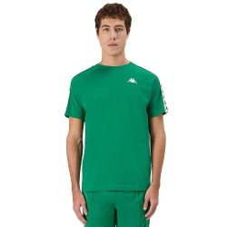 тениска,детски,тениски,kappa,coen,slim,222,banda,short,sleeve,t,shirt,green,(green,tee,white)