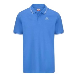 мъжки,блузи,с,яка,kappa,ezio,2,short,sleeve,polo,blue,(blue,ulightramarine,white)