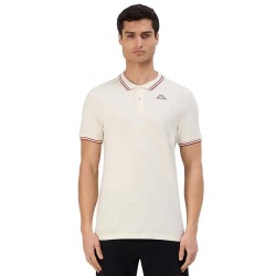 мъжки,блузи,с,яка,kappa,ezio,2,short,sleeve,polo,white,whisper,red,dark,(white)