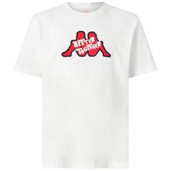 тениска,мъжки,тениски,kappa,getto,short,sleeve,t,shirt,white
