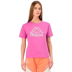 тениска,дамски,тениски,kappa,gioco,short,sleeve,t,shirt,violet,bodacious,(pink)