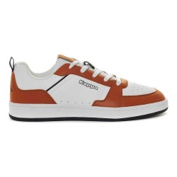 Маратонки Kappa Logo Shay trainers - White (White / Brown Sugar) маратонки,мъжки,маратонки,kappa,logo,shay,trainers,white,(white,brown,sugar)