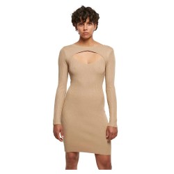 рокля,дамски,поли,и,рокли,urban,classics,cut,dress,union,beige,(beige)