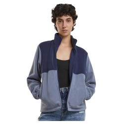 яке,дамски,якета,и,палта,urban,classics,double,polarfleece,jacket,blue