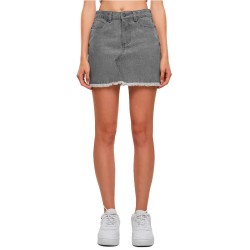 Пола Urban classics Heavy Mini denim skirt - Grey (New Grey Washed) пола,дамски,поли,и,рокли,urban,classics,heavy,mini,denim,skirt,grey,(new,grey,washed)