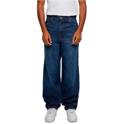 дънки,мъжки,панталони,urban,classics,heavy,ounce,baggy,fit,jeans,new,dark,blue,washed,(blue)